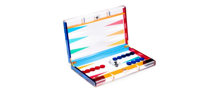 multi-color backgammon set