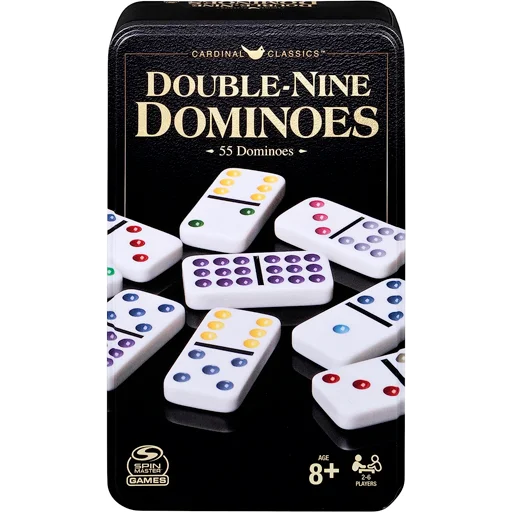 Cardinal Classics Double Nine Dominoes Set