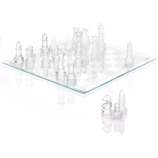  Srenta Fine Glass Chess Set