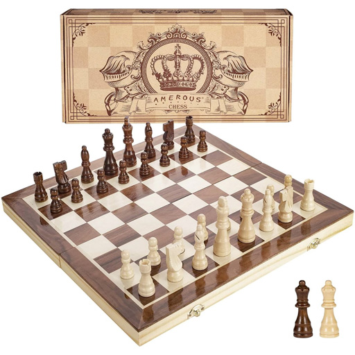staunton chess set wood